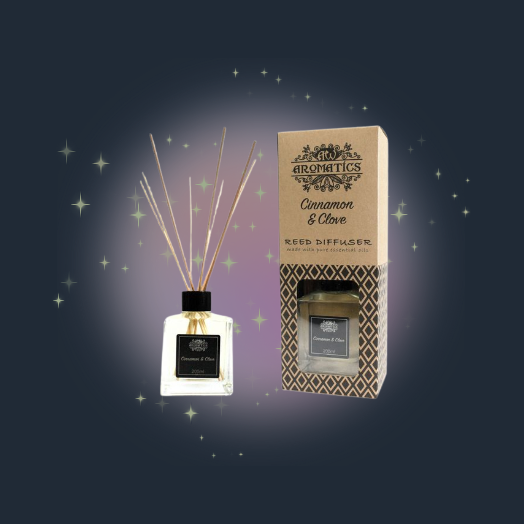 200ml Cinnamon & Clove Essential Oil Reed Diffuser