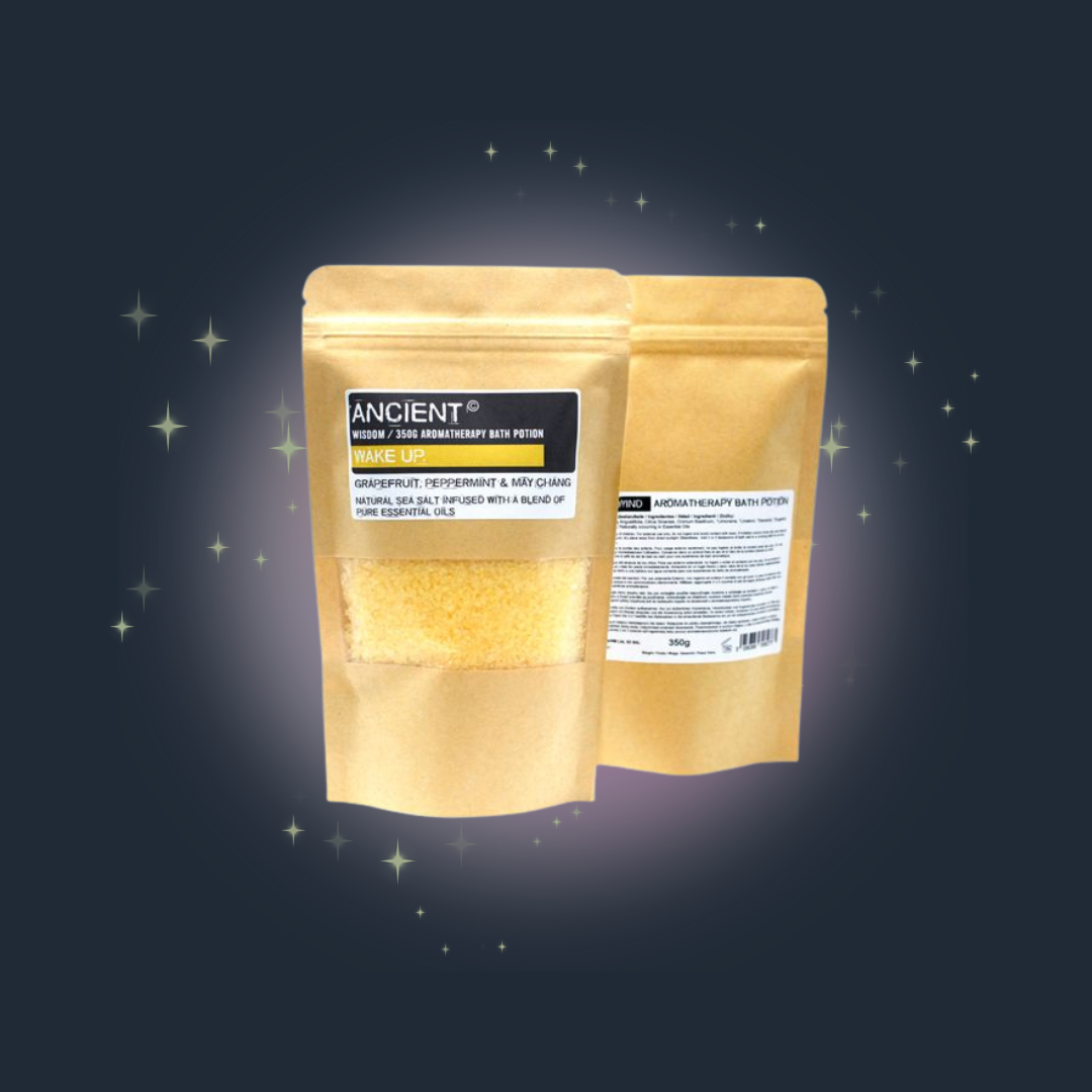 Aromatherapy Bath Potion in Kraft Bag 350g - Wake Up