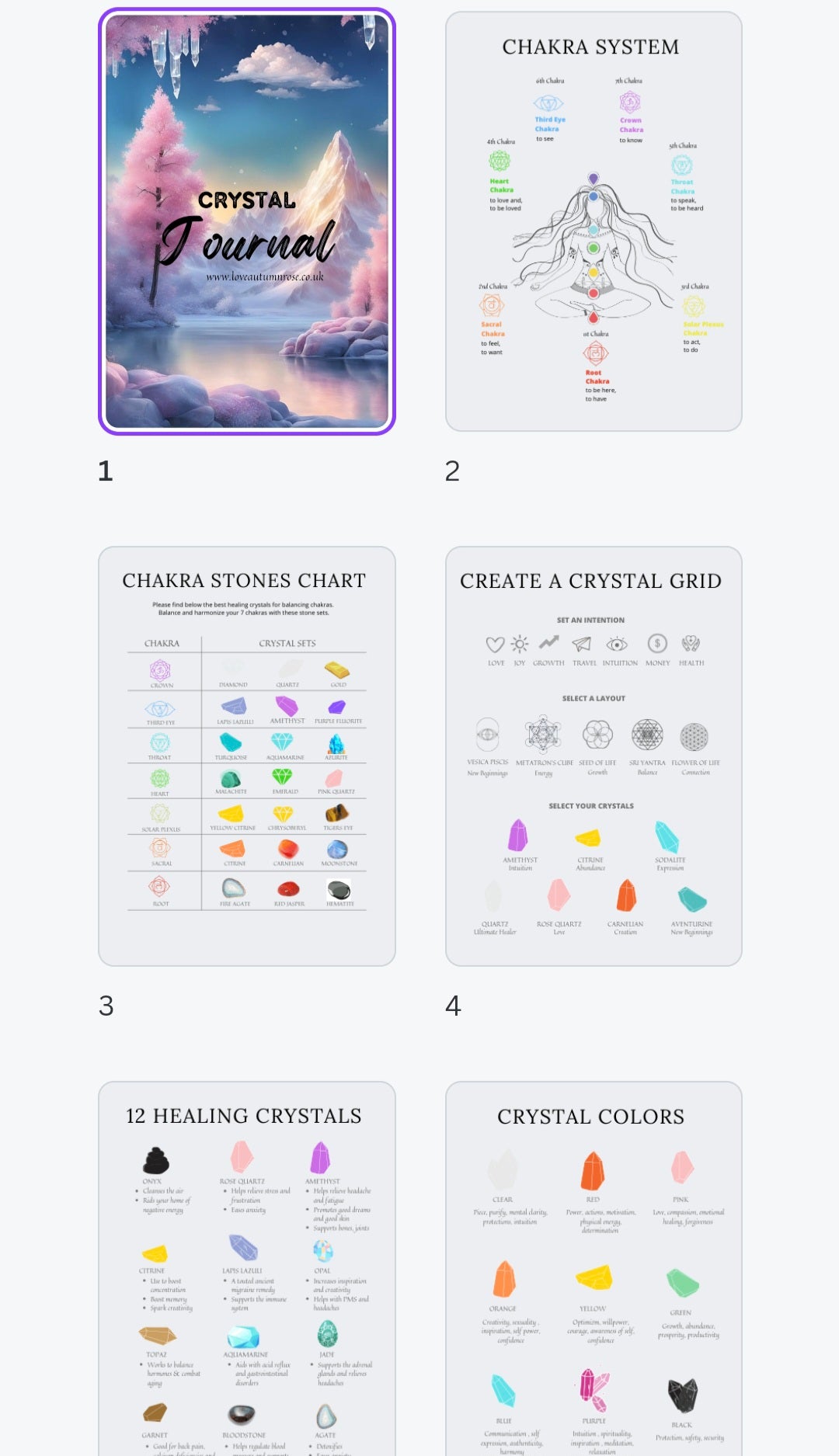 Crystal Journal - Digital Copy