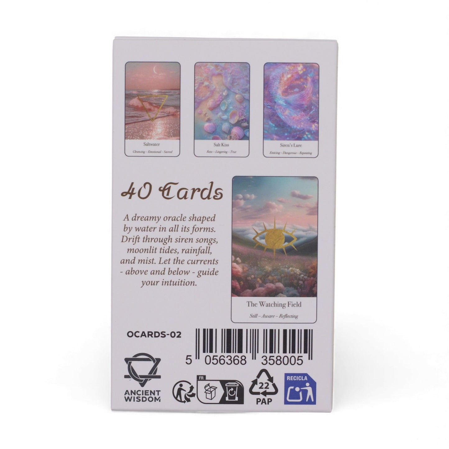 Moonlit Waters Oracle Cards – Intuition & Reflection Deck