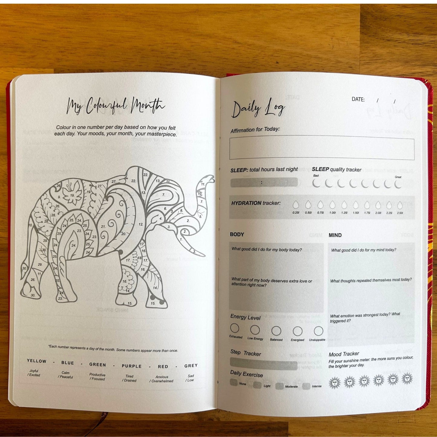 Inner Calm Wellness Journal
