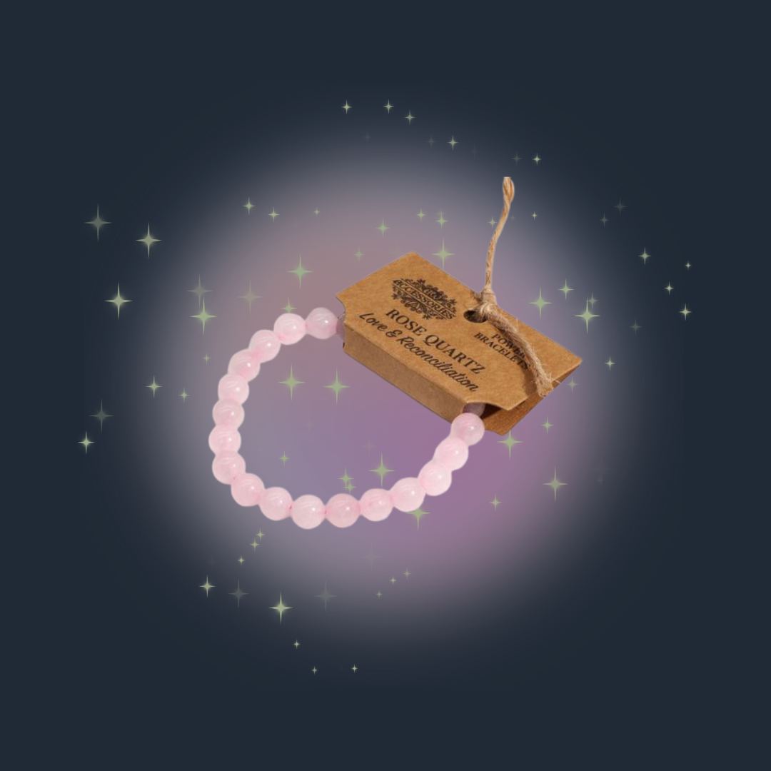 Power Bracelet - Rose Quartz