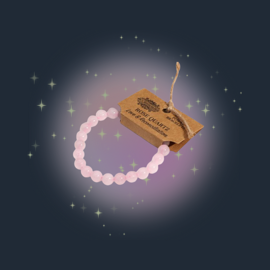 Power Bracelet - Rose Quartz