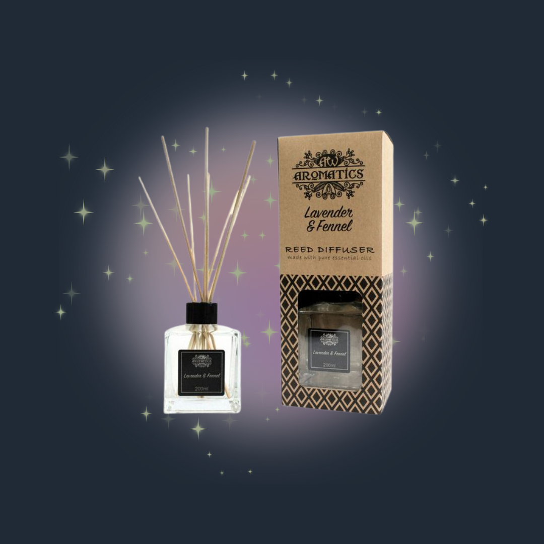 200ml Lavender & Fennel Essential Oil Reed Diffuser
