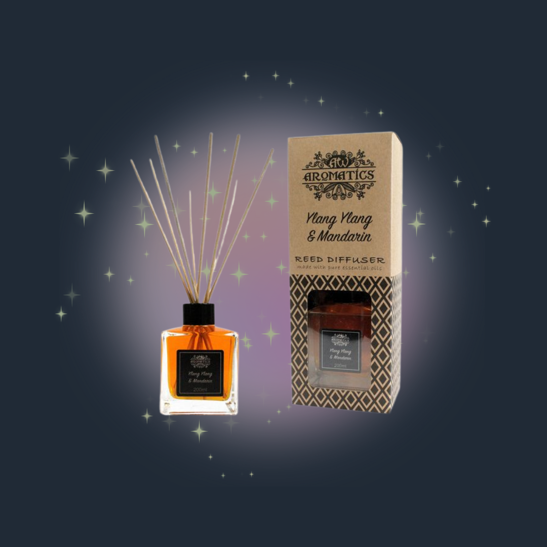 200ml Ylang Ylang & Mandarin Essential Oil Reed Diffuser