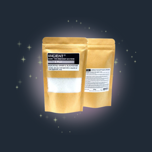 Aromatherapy Bath Potion in Kraft Bag 350g - Colds & Flu