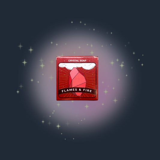 Crystal Elemental Soap - Fire