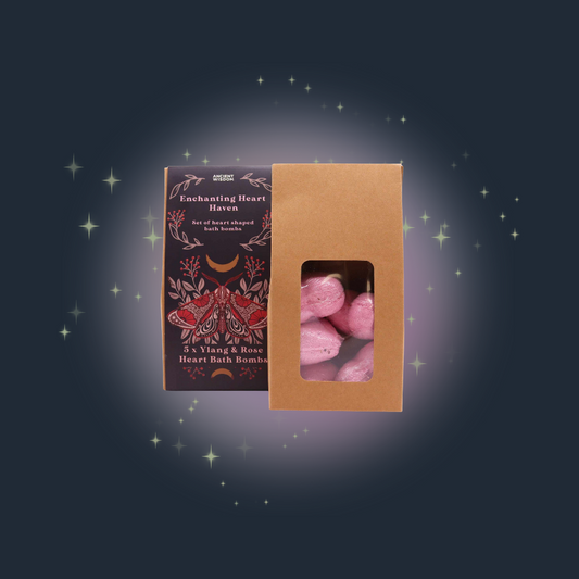 Enchanting Heart Heaven Bath Heart Gift Set