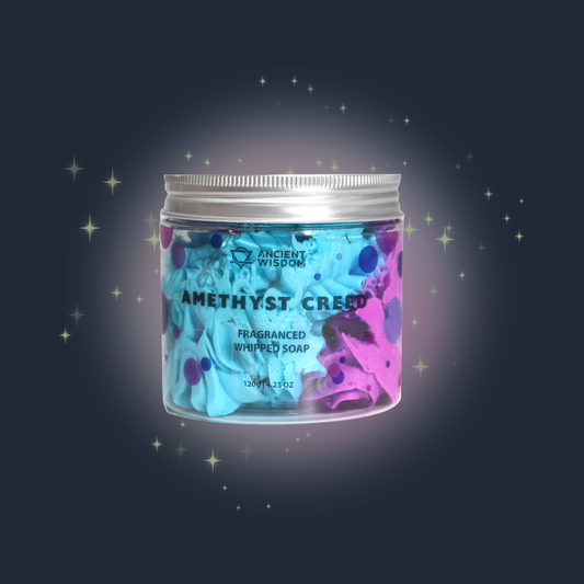 Amethyst Creed Whipped Cream Soap 120g