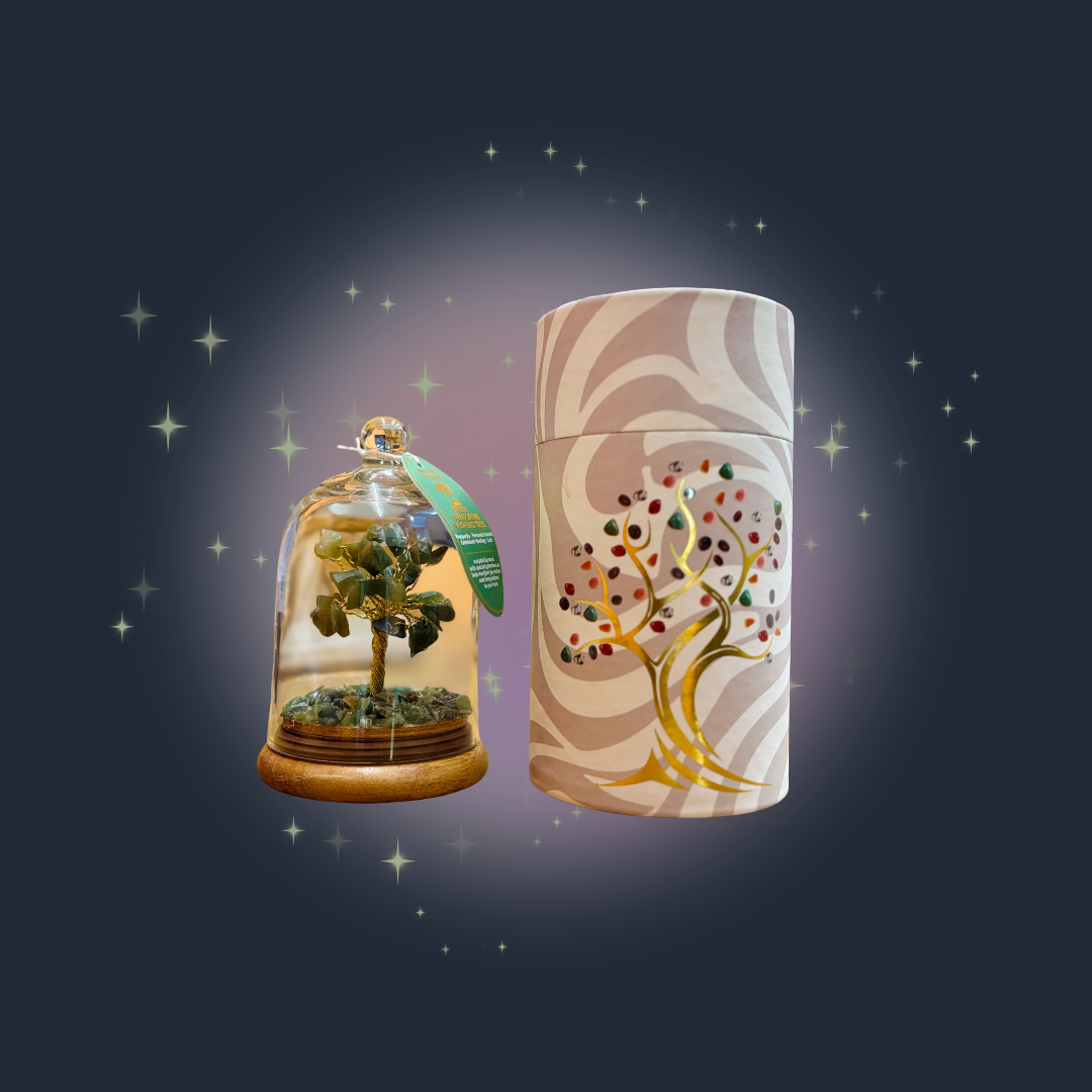 Gemstone Dome Garden - Green Adventurine - 30 chipstones