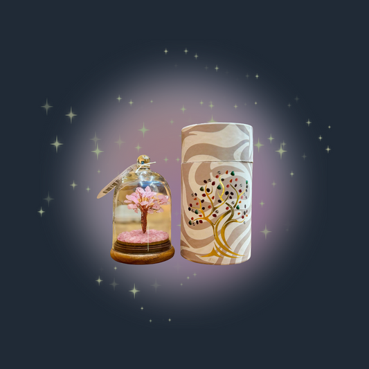 Gemstone Dome Garden - Rose Quartz  - 30 chipstones