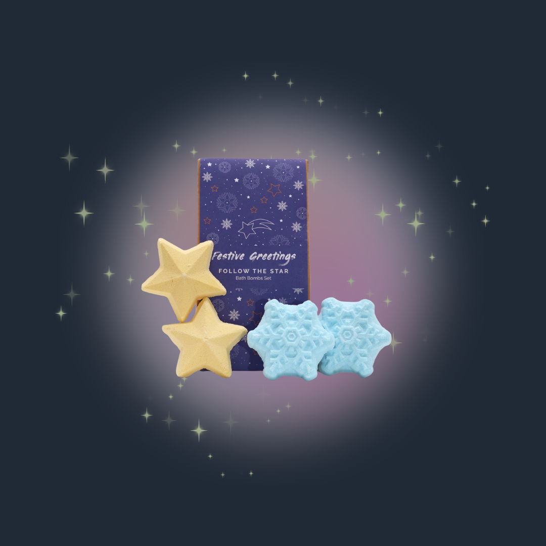 Follow the Star Christmas Bath Bomb Gift Pack