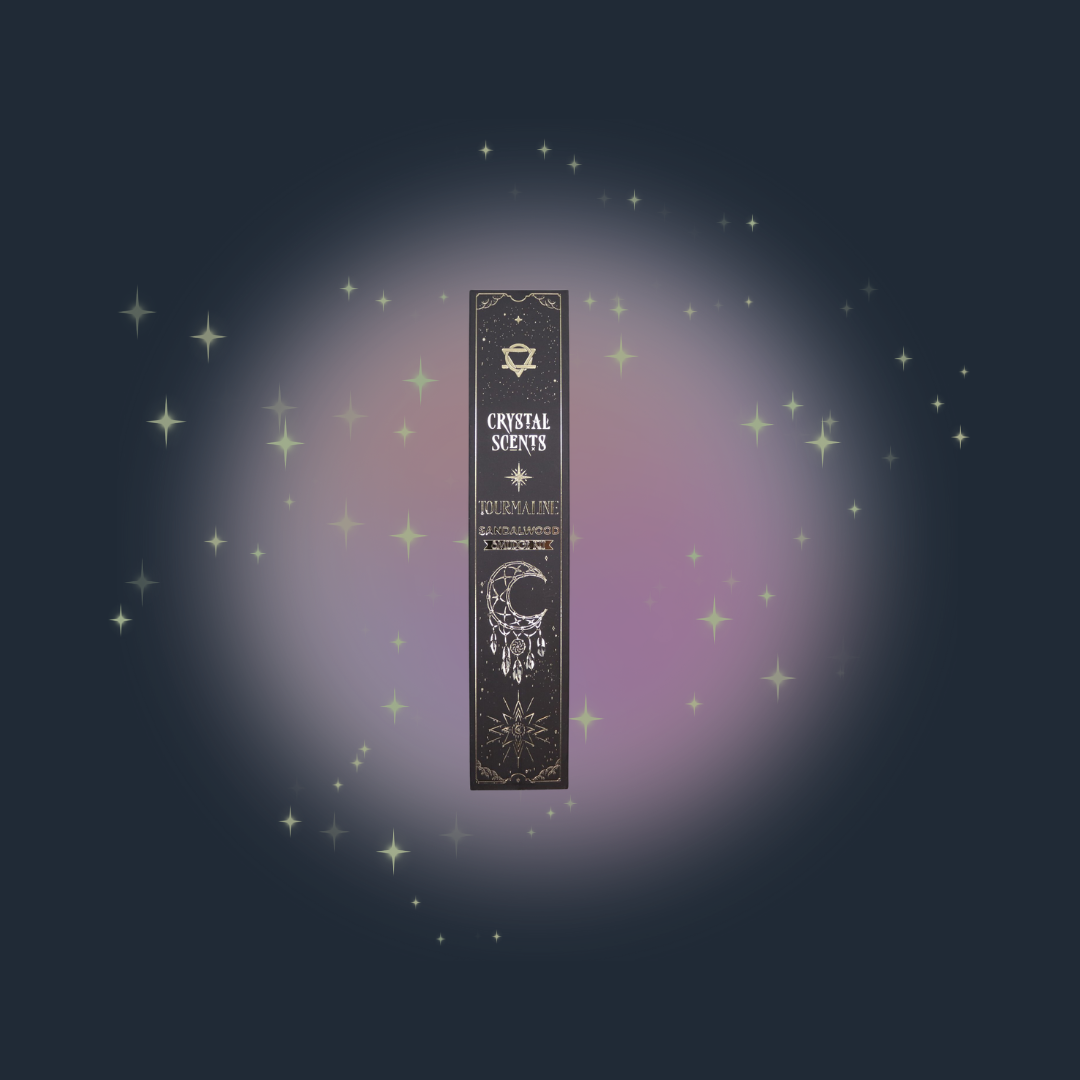 Tourmaline Crystal Scents Smudge Incense - Sandalwood