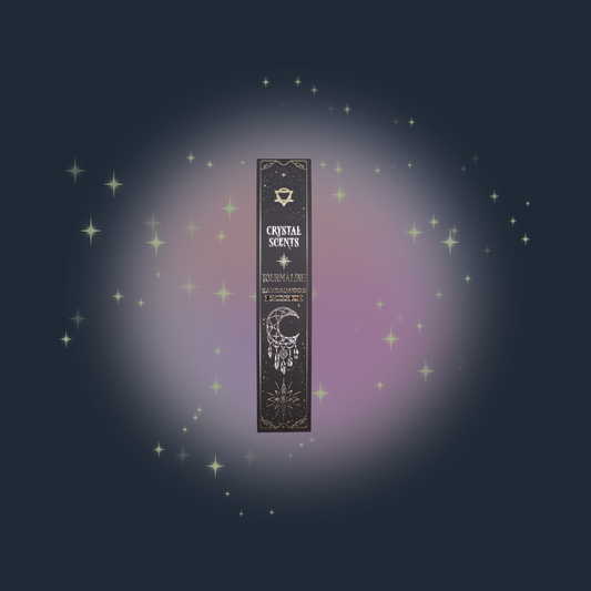 Tourmaline Crystal Scents Smudge Incense - Sandalwood