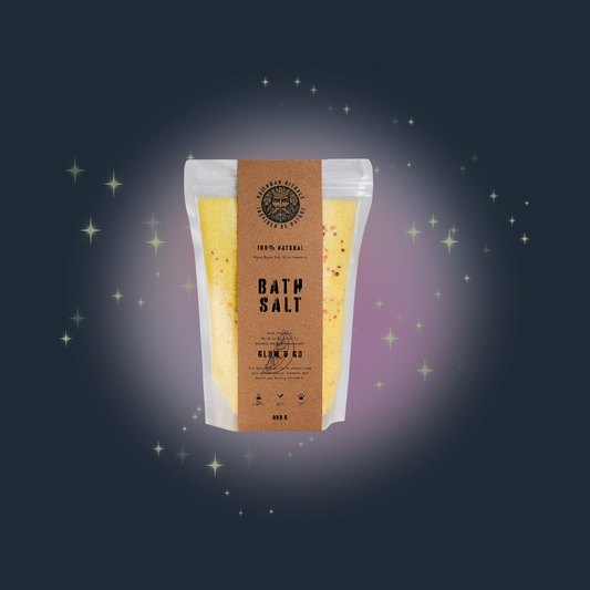 Greenman Rituals Vitamin C & Mandarin Epsom Bath Salt – Glow & Go