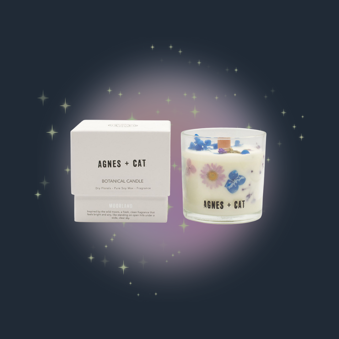 Agnes + Cat Botanical Soy Wax Candle - Moorland
