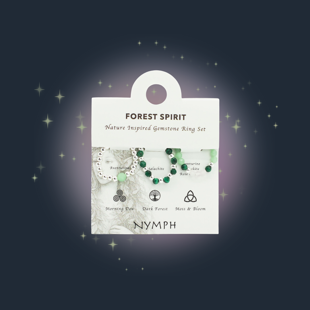 Ground & Restore Ring Set - Forest Spirit