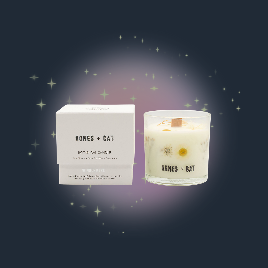 Switch Off Candle Botanical soy wax candle – Windermere scent