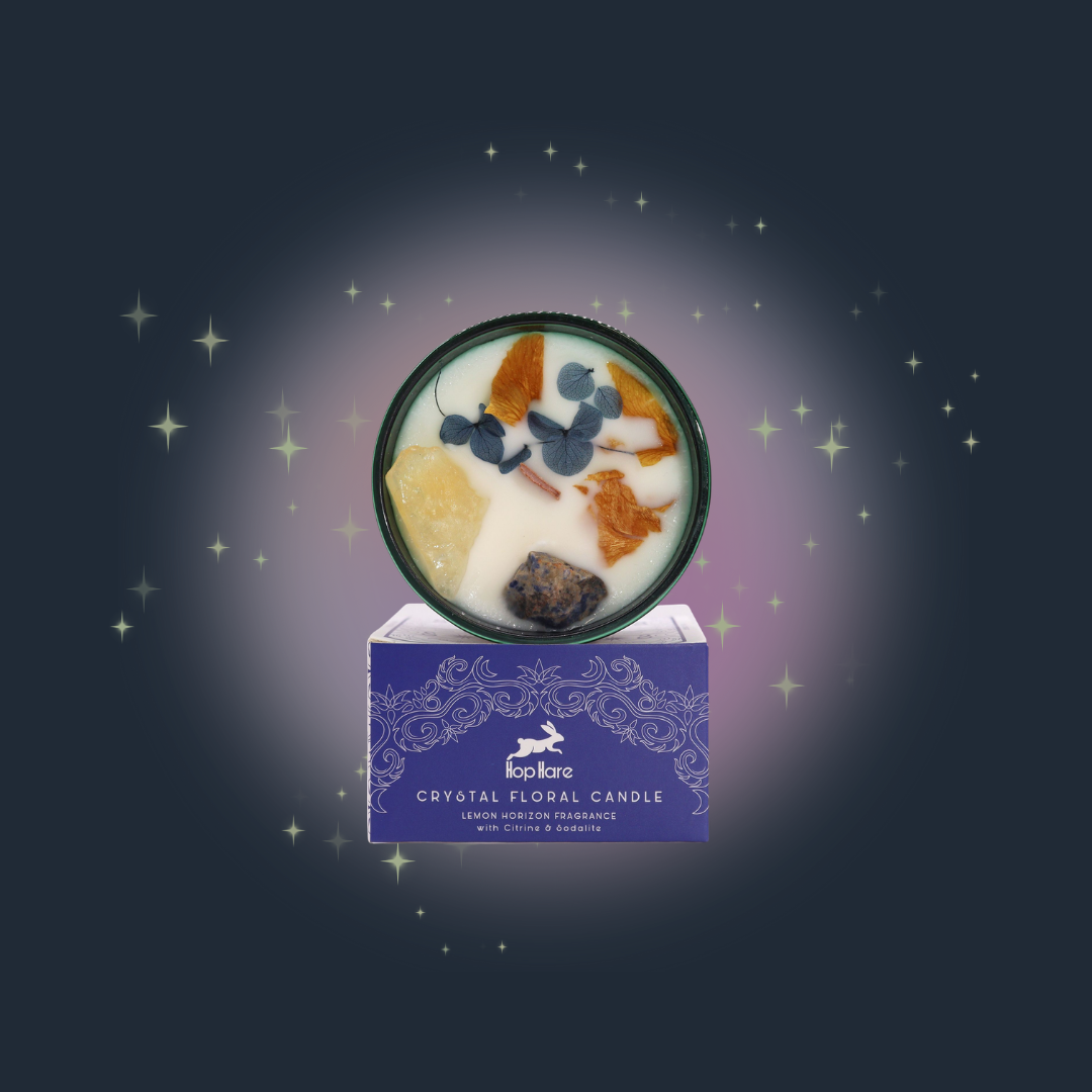 Sun Energy Ritual Candle – Hop Hare Crystal Magic