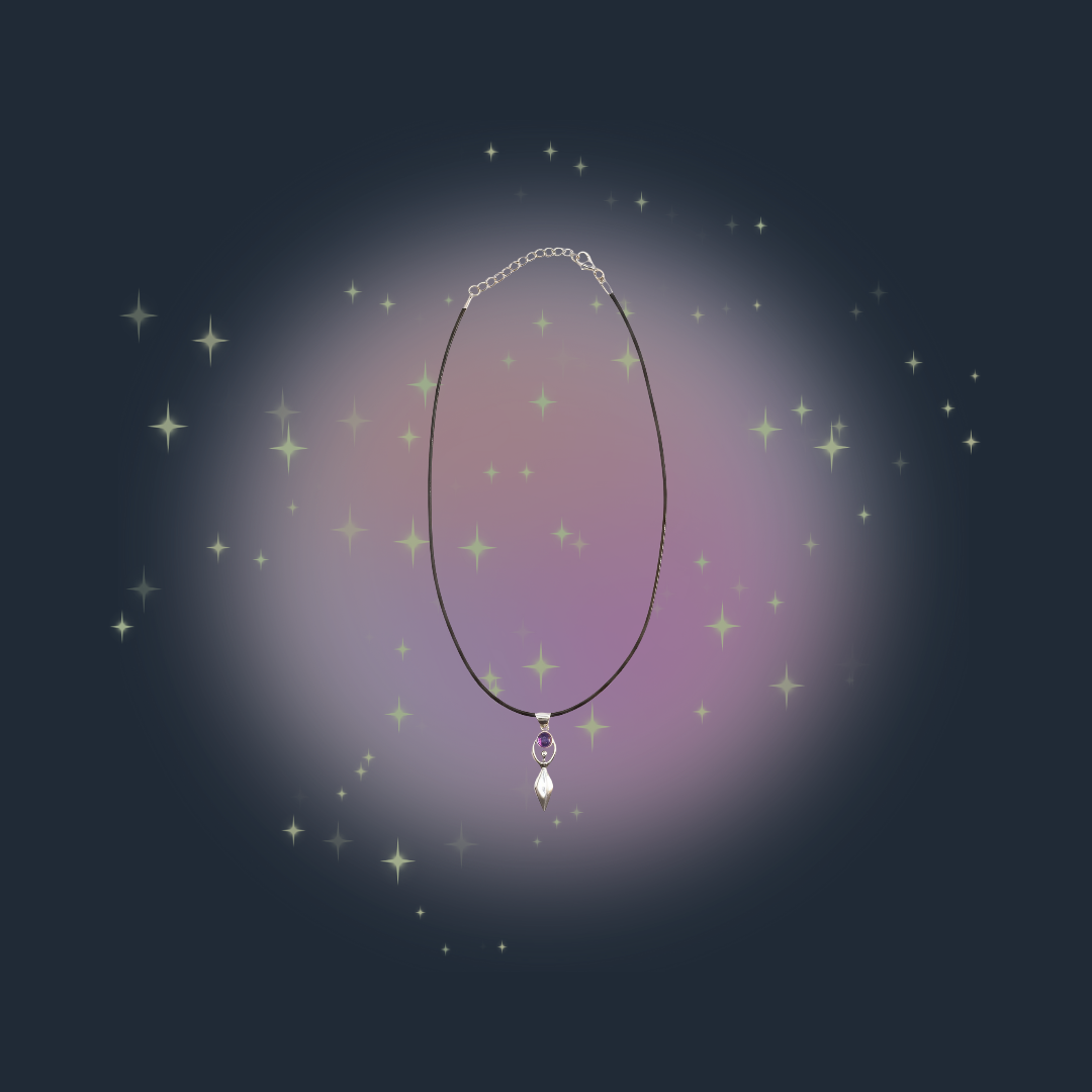 Divine Goddess Amethyst Pendant