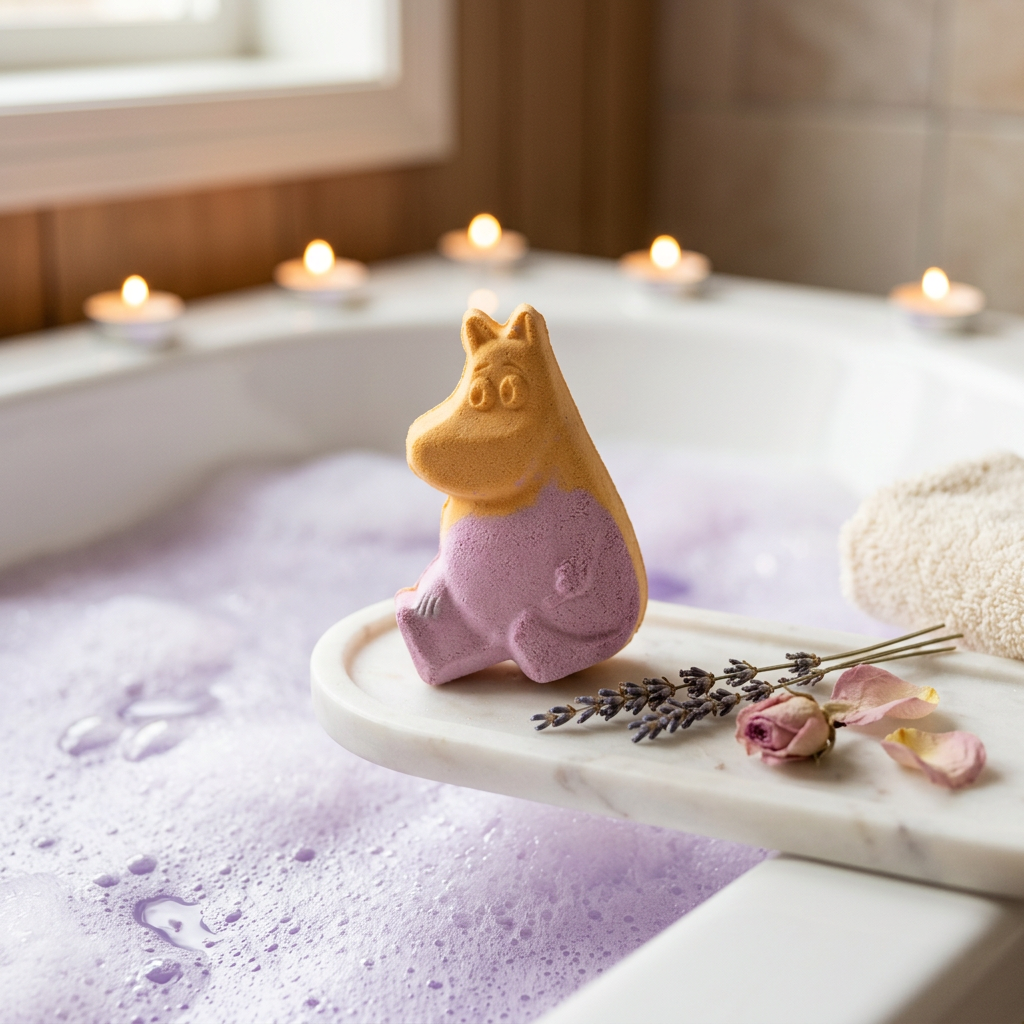 Mini Moonstones Citrus Hippo Bath Bomb