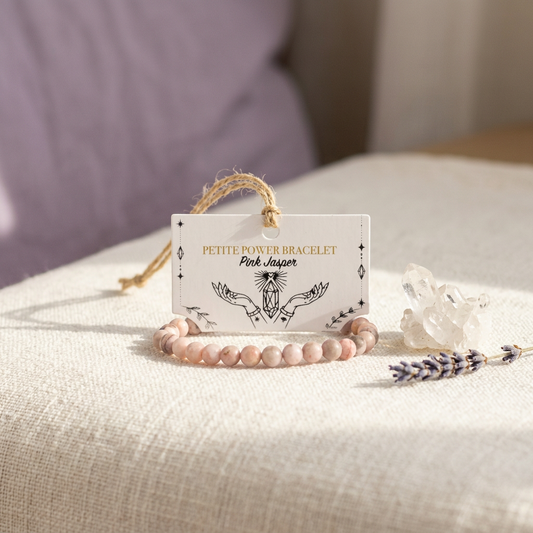 Pink Jasper Power Bracelet – Grounding & Emotional Balance