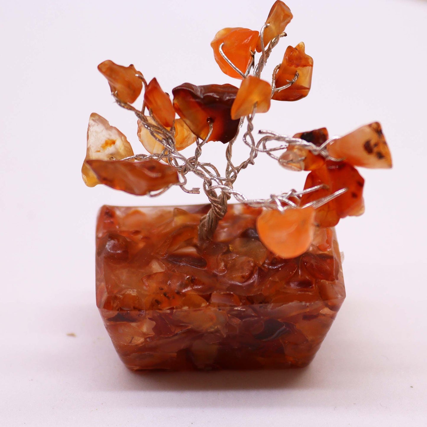 Carnelian Motivation Gemstone Tree