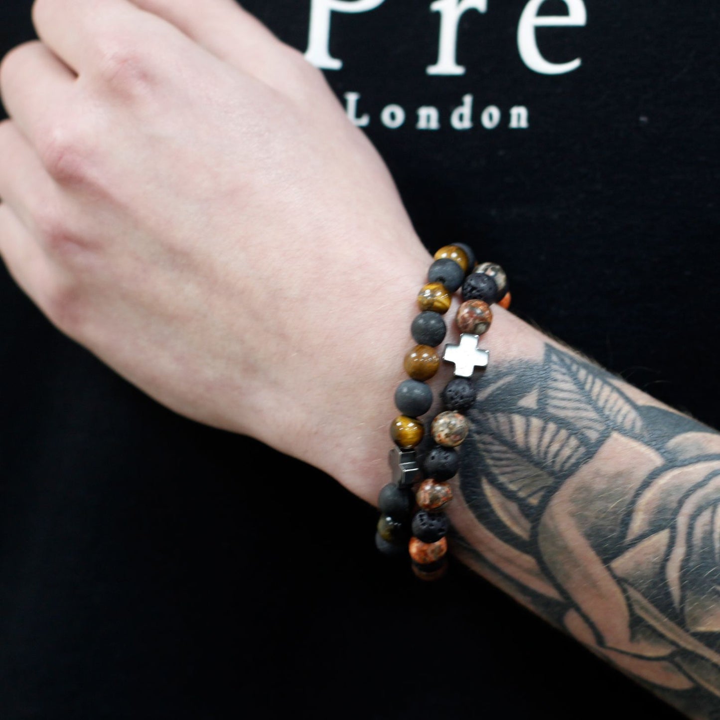 Love & Harmony Friendship Bracelet Set – Amethyst & Rose Quartz