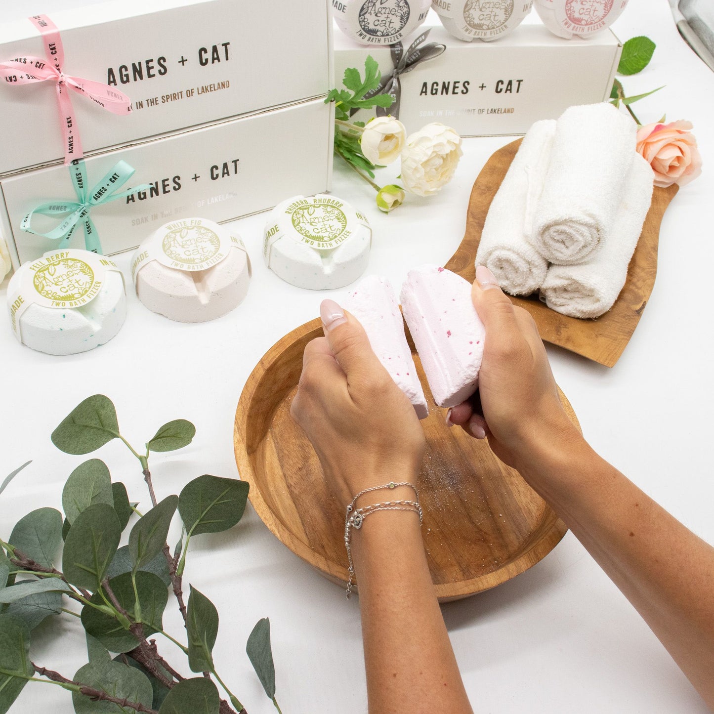Secret Garden Escape Bath Fizzer Gift Set By Agnes + Cat