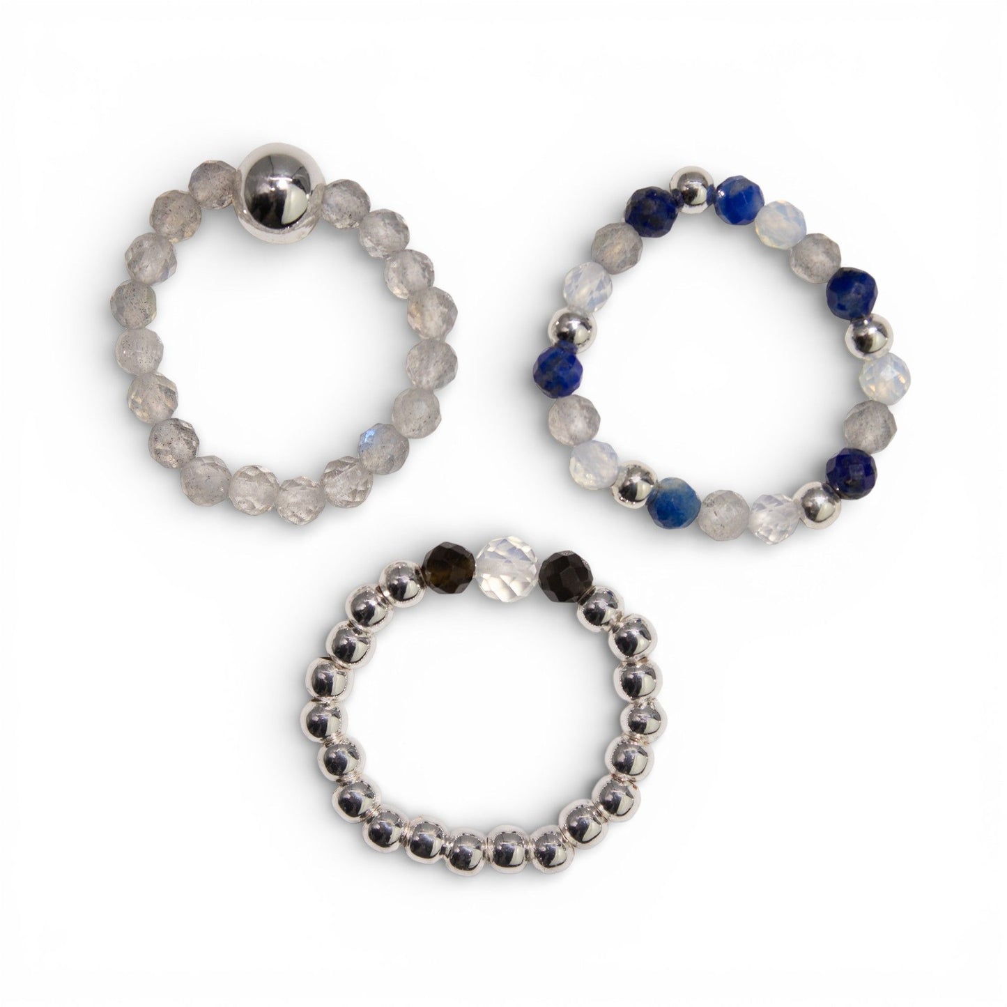 Find Your Light Ring Set - Northern Lights