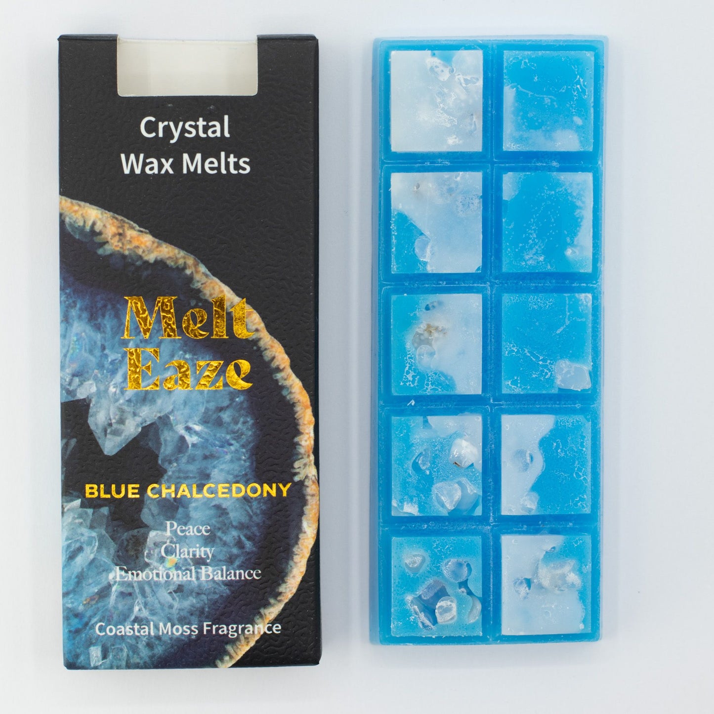 Aquamarine Wave Wax Melts - Coastal Moss