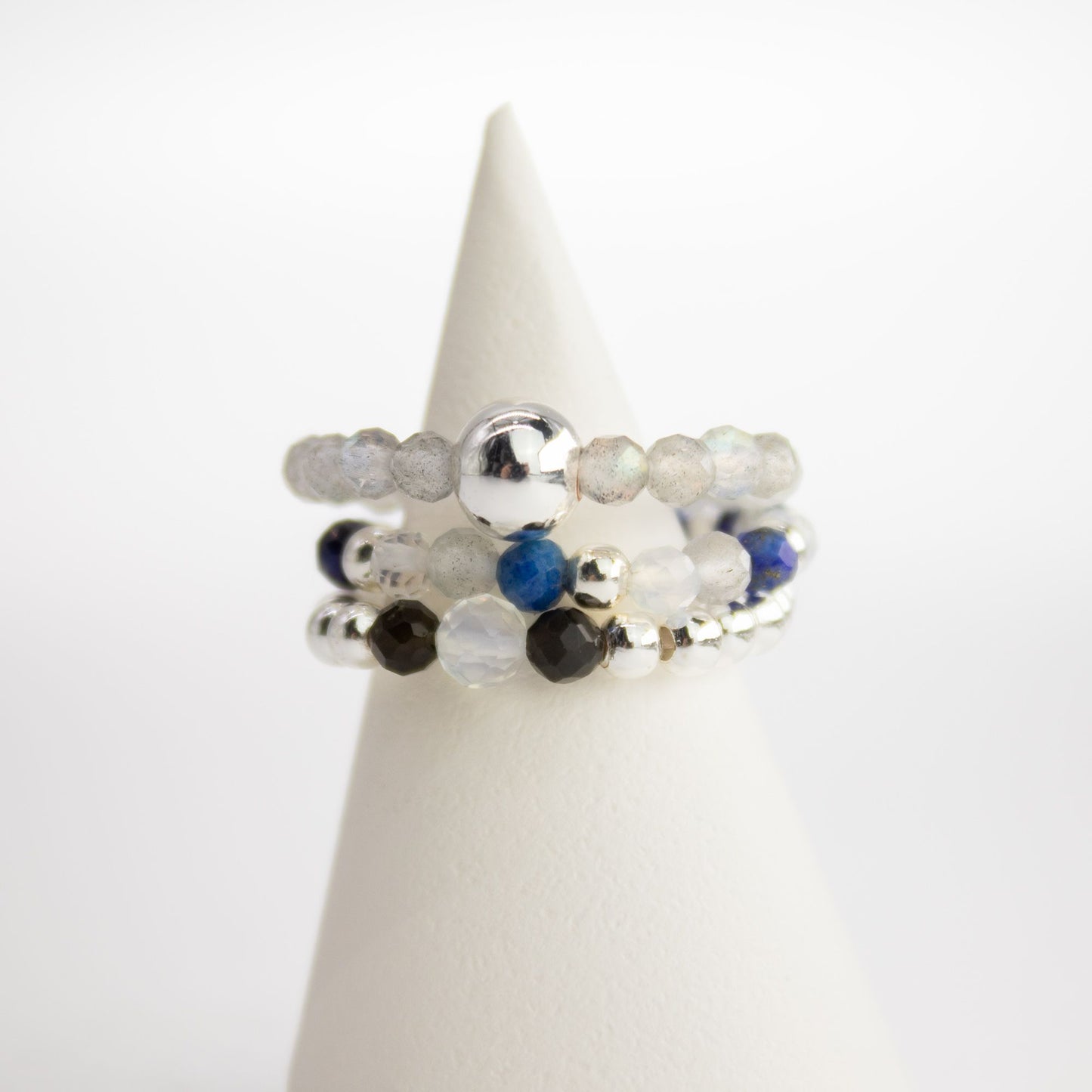 Find Your Light Ring Set - Northern Lights