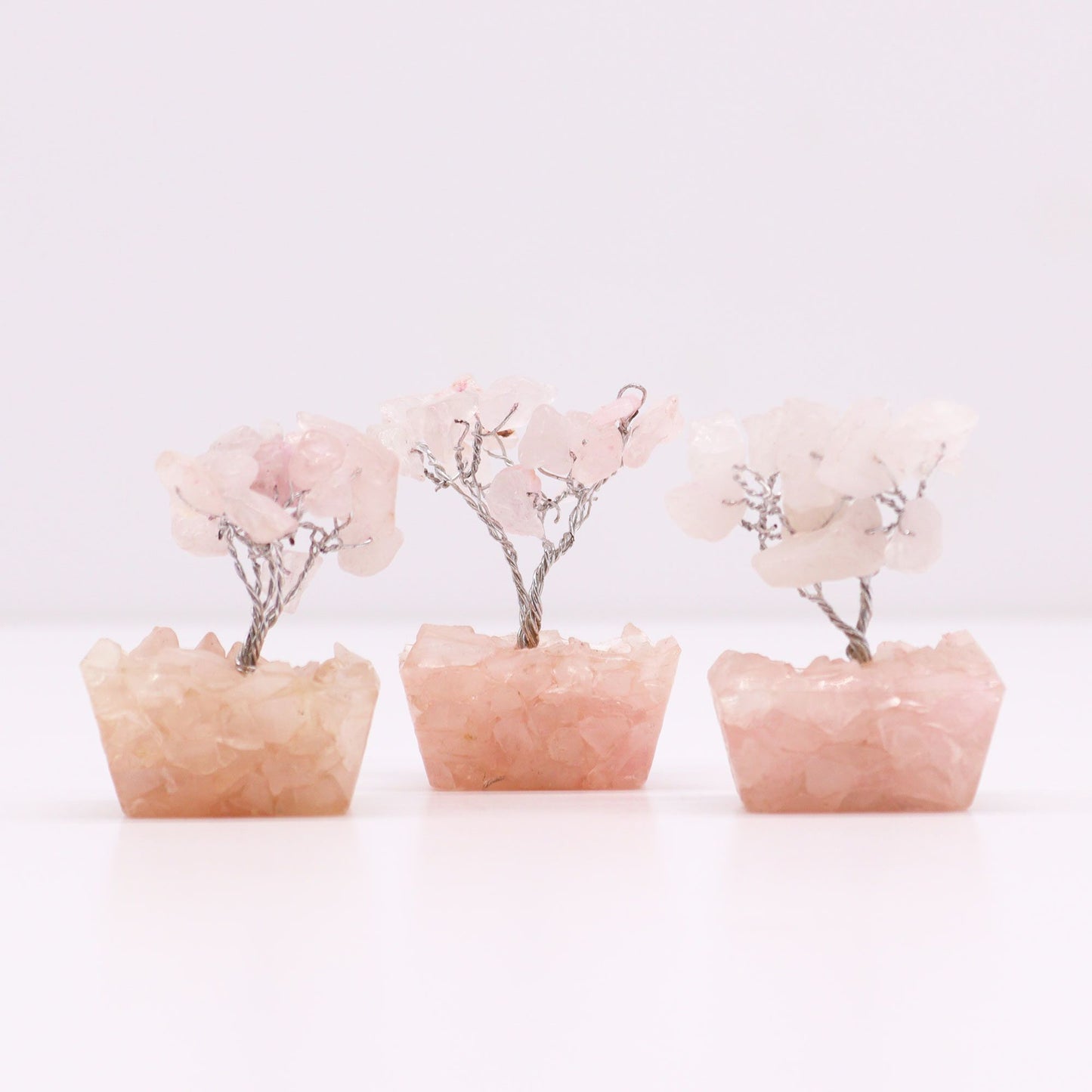 Rose Quartz Love Gemstone Tree