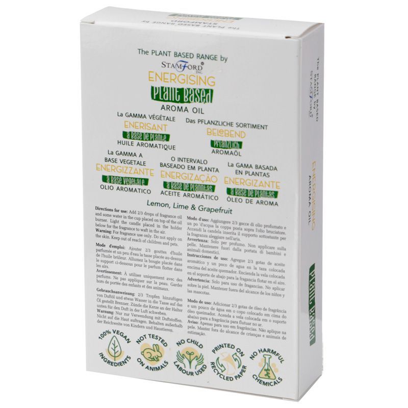 Plant Based Aroma Oil - Energising