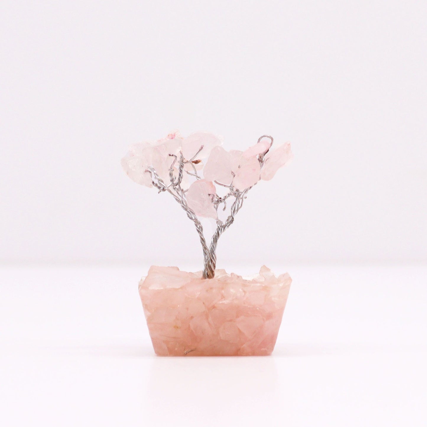 Rose Quartz Love Gemstone Tree