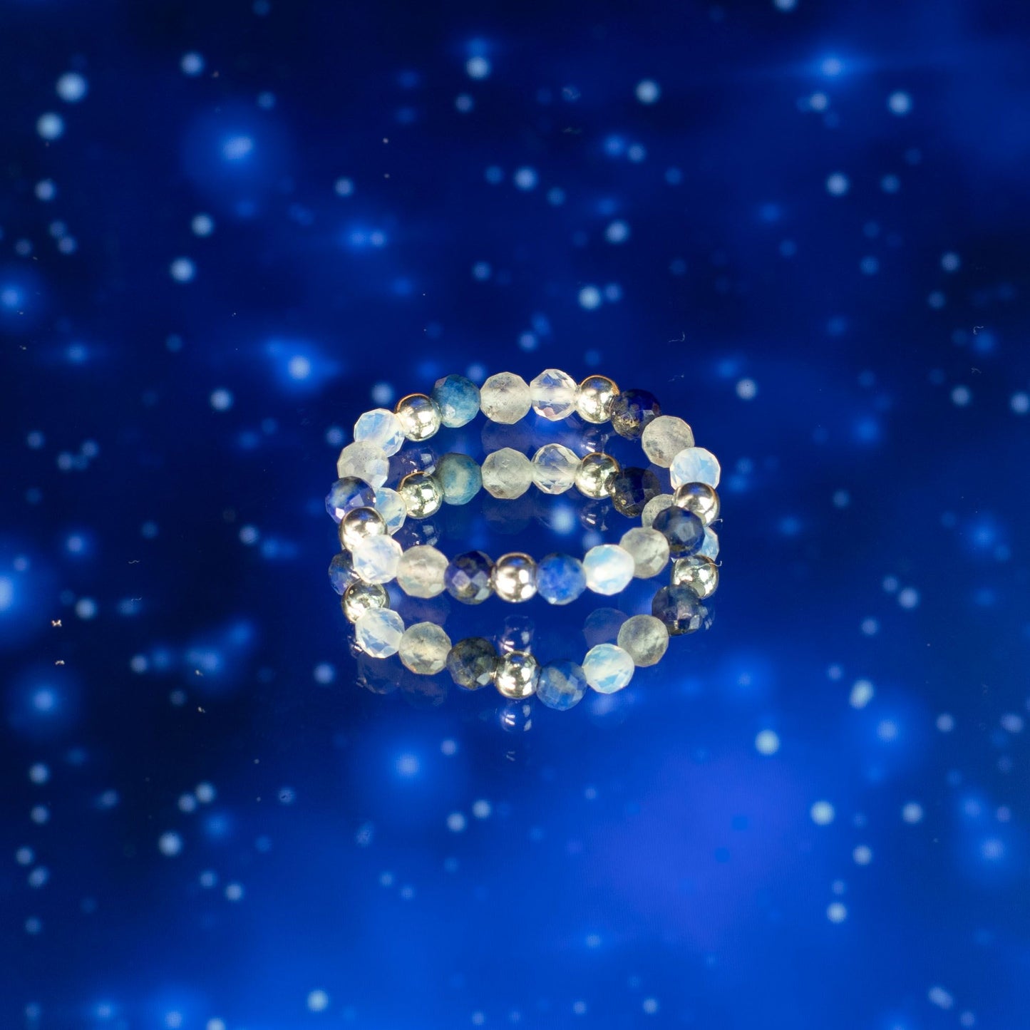 Find Your Light Ring Set - Northern Lights
