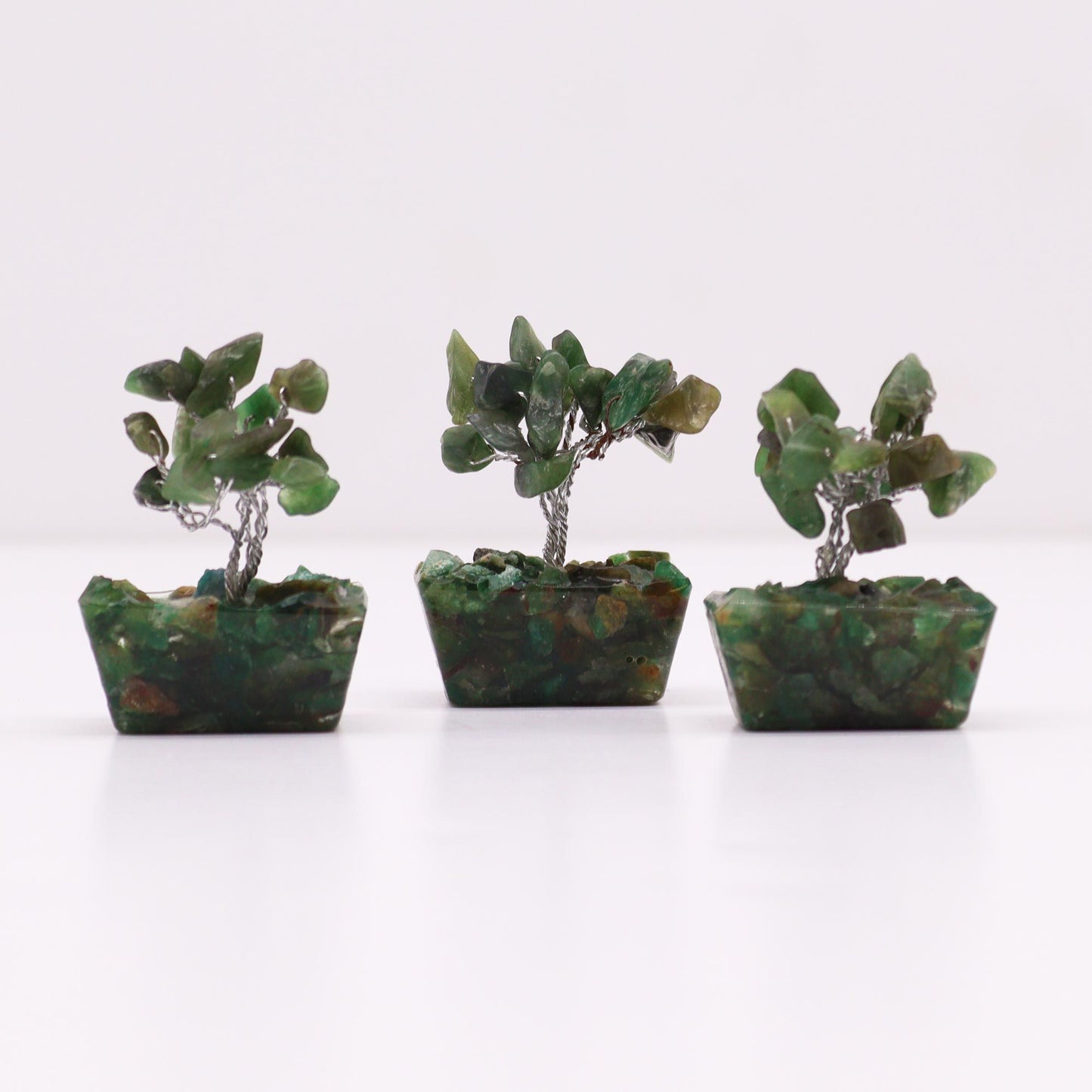 Green Aventurine Abundance Gemstone Tree