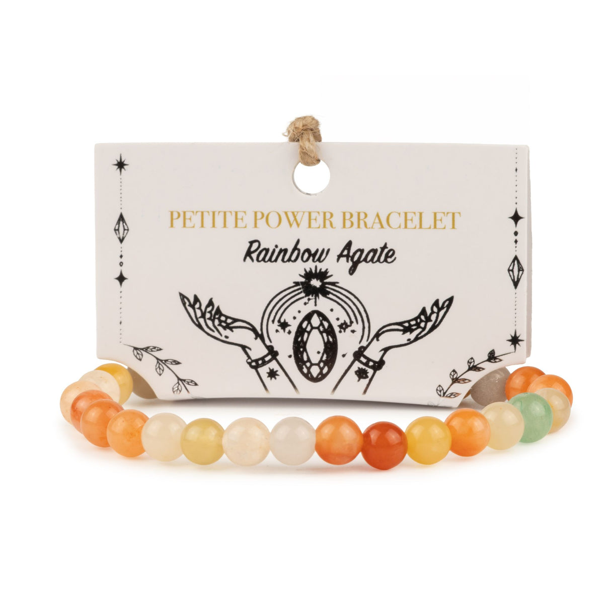 Rainbow Agate Power Bracelet – Balance & Positivity