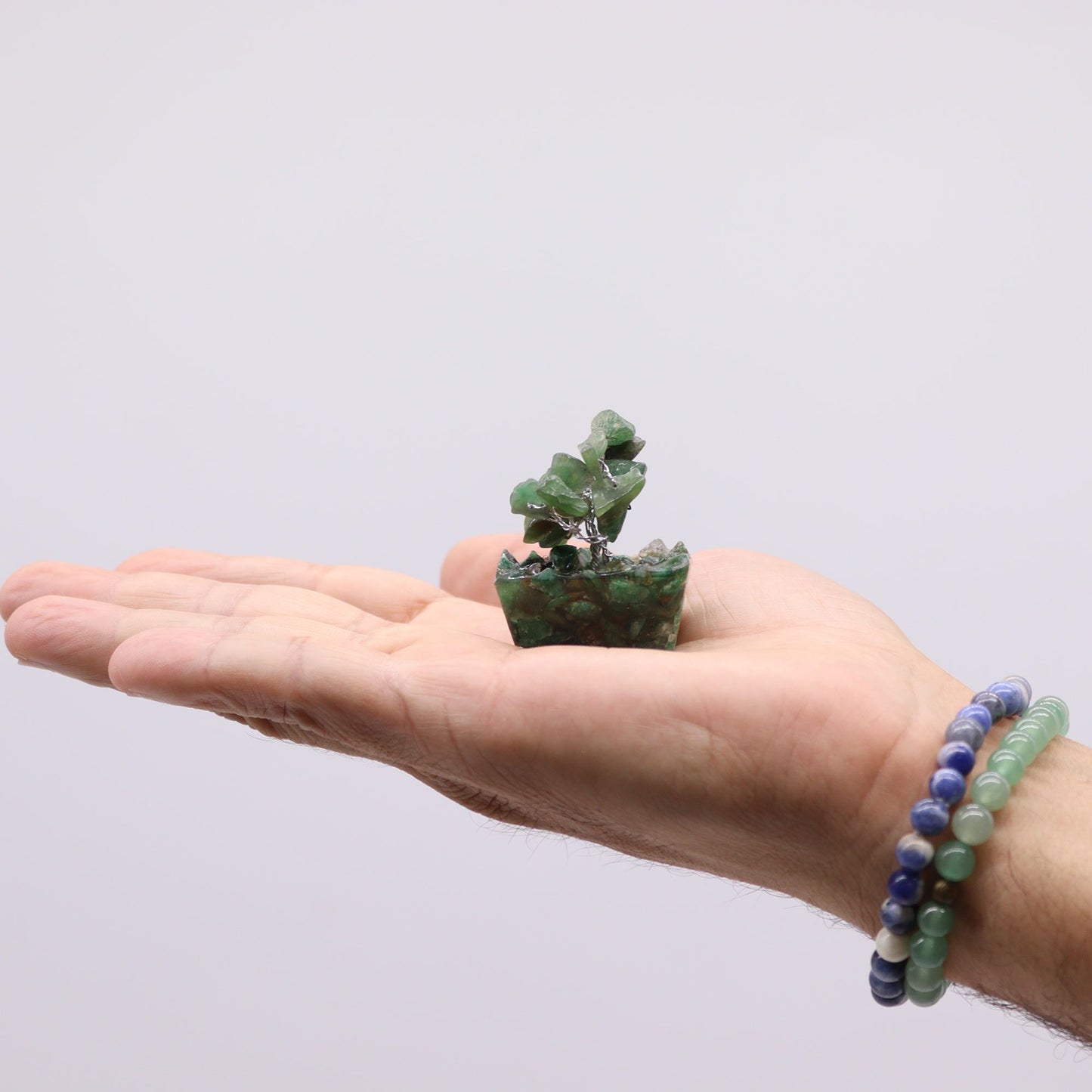 Green Aventurine Abundance Gemstone Tree