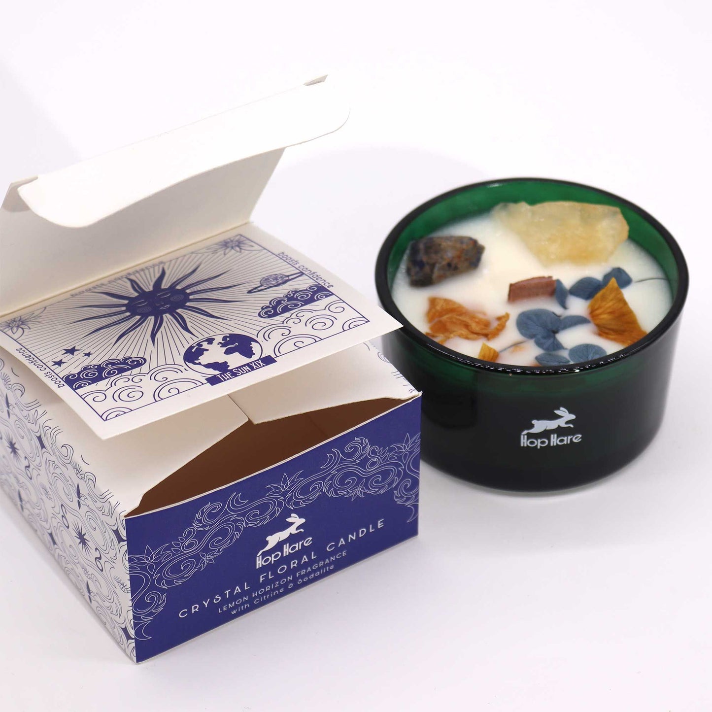 Sun Energy Ritual Candle – Hop Hare Crystal Magic