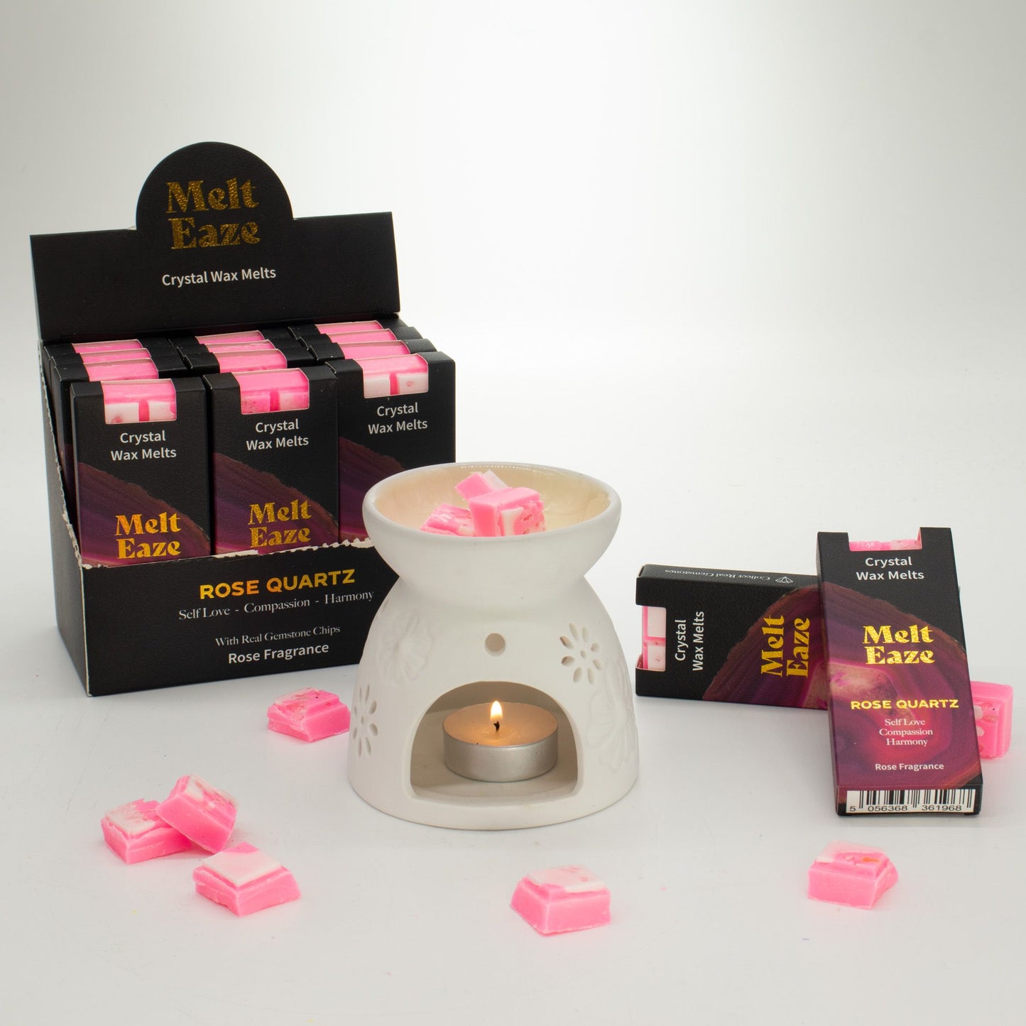 Rose Quartz Love Wax Melts - Rose