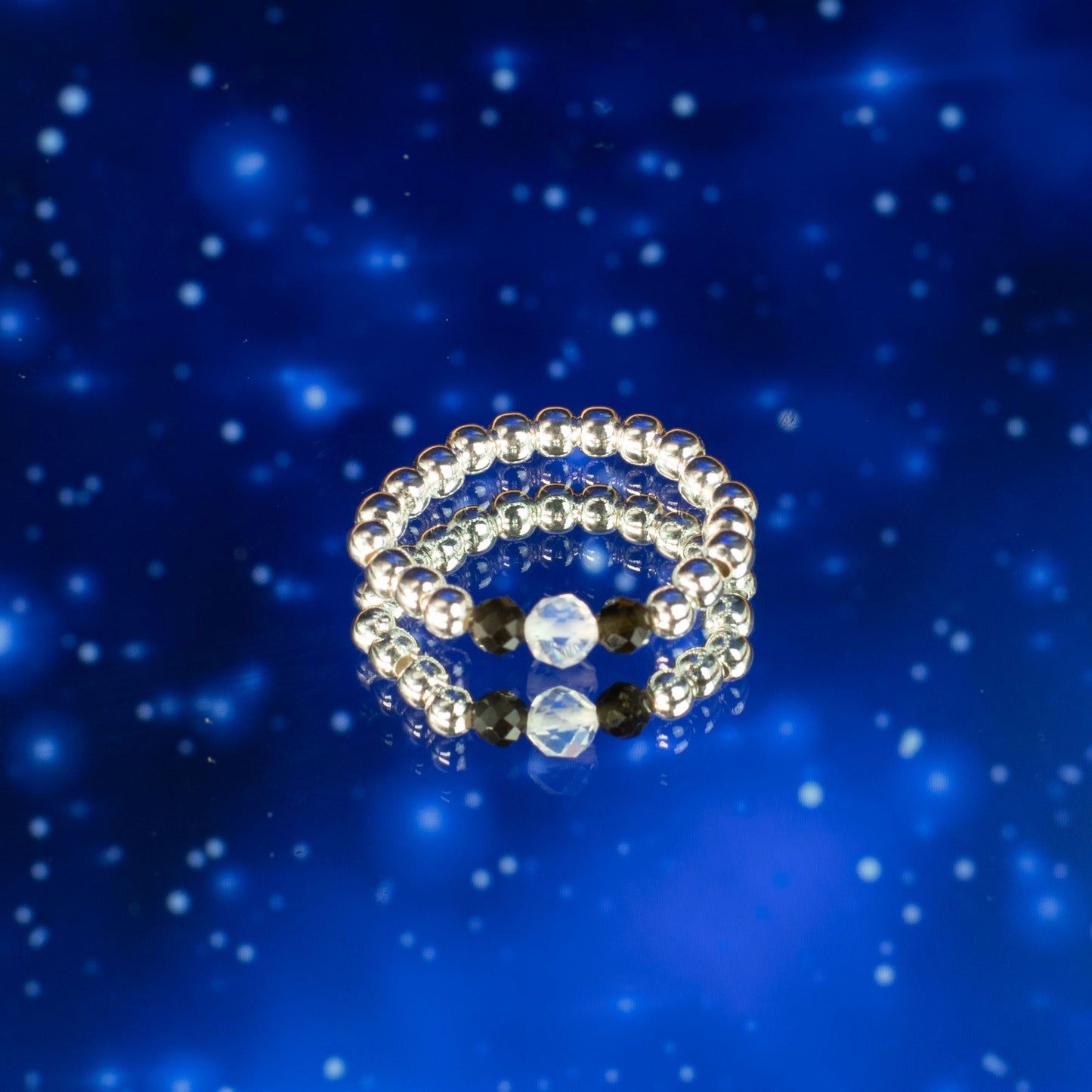 Find Your Light Ring Set - Northern Lights