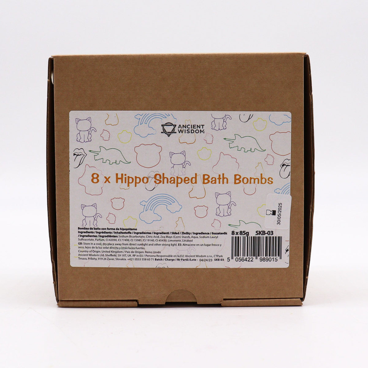 Mini Moonstones Citrus Hippo Bath Bomb