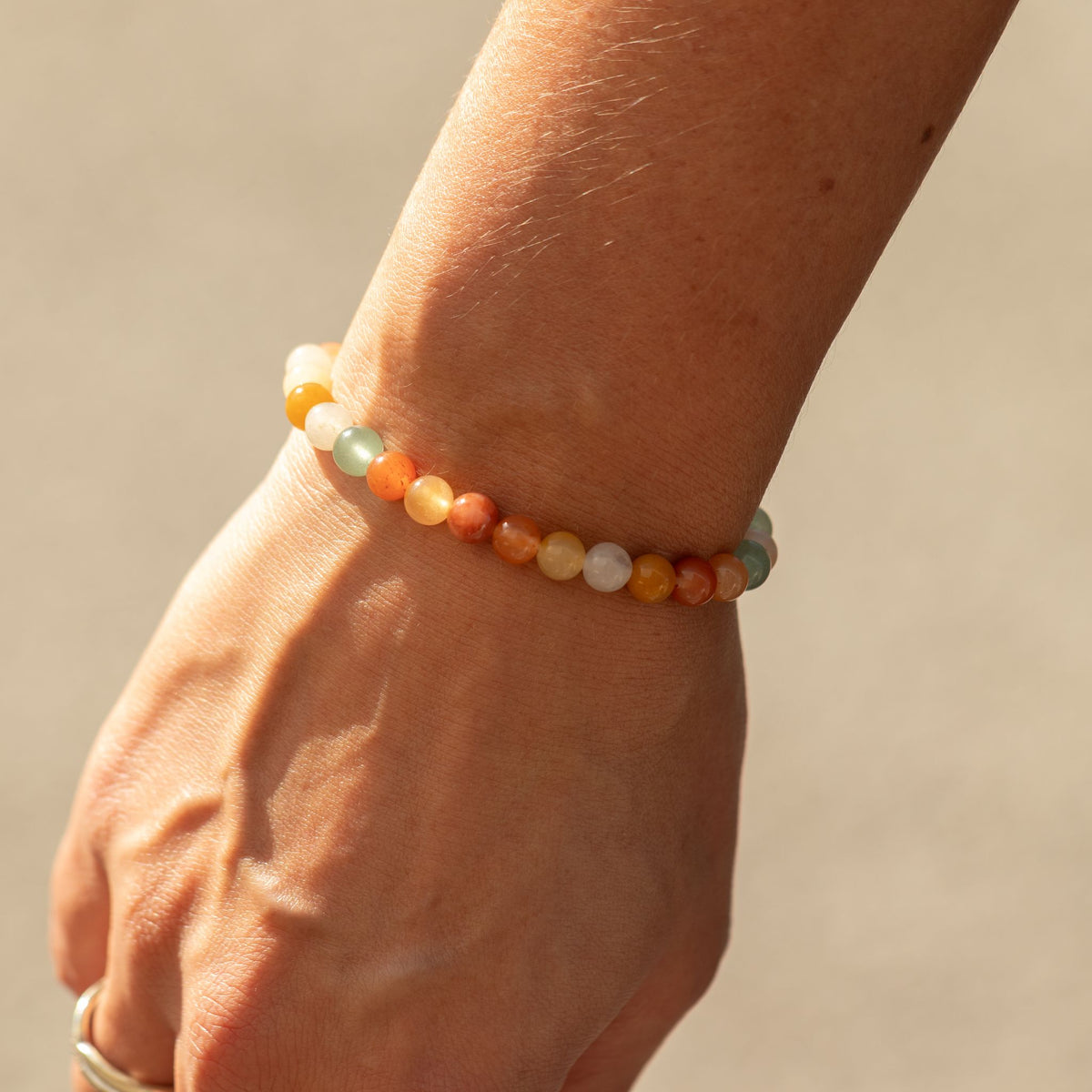 Rainbow Agate Power Bracelet – Balance & Positivity