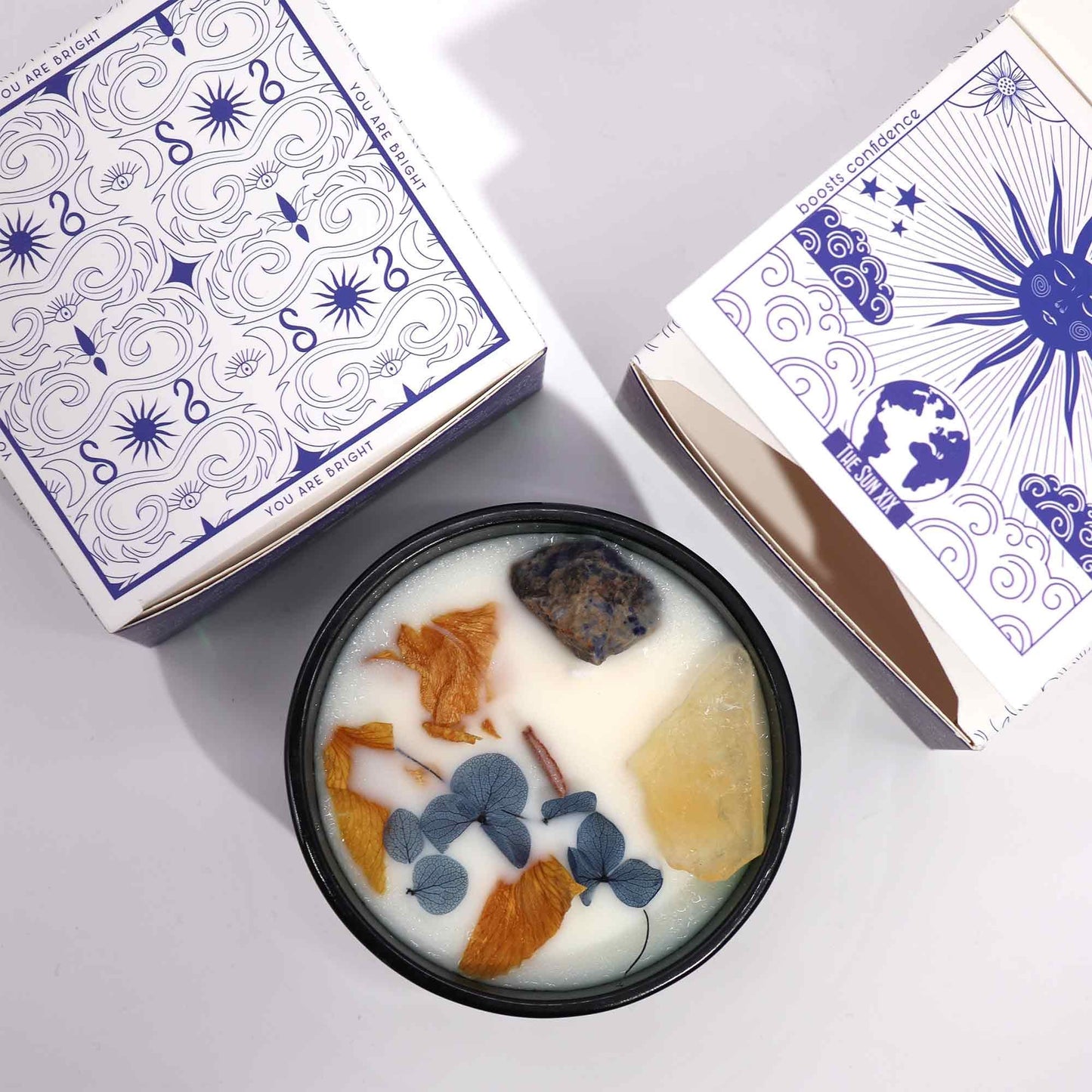 Sun Energy Ritual Candle – Hop Hare Crystal Magic