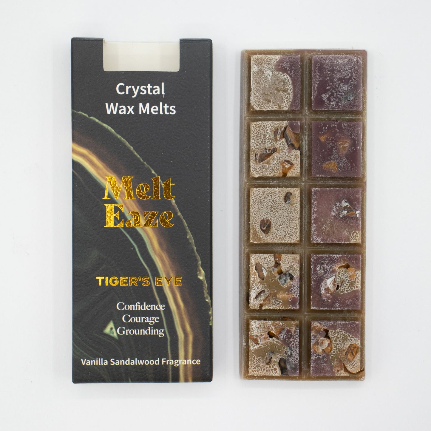 Tiger’s Eye Strength Wax Melts - Vanilla Sandalwood
