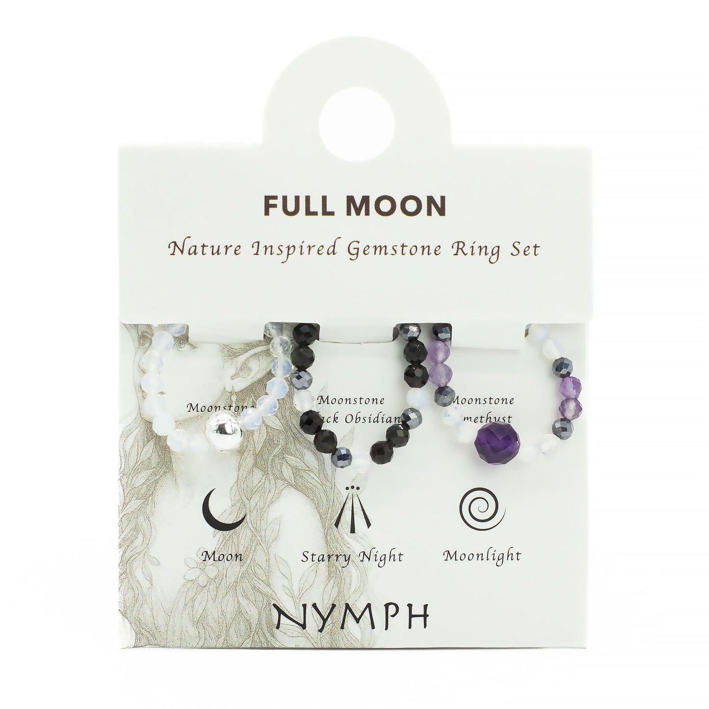 Moonlight Moments Ring Set - Full Moon