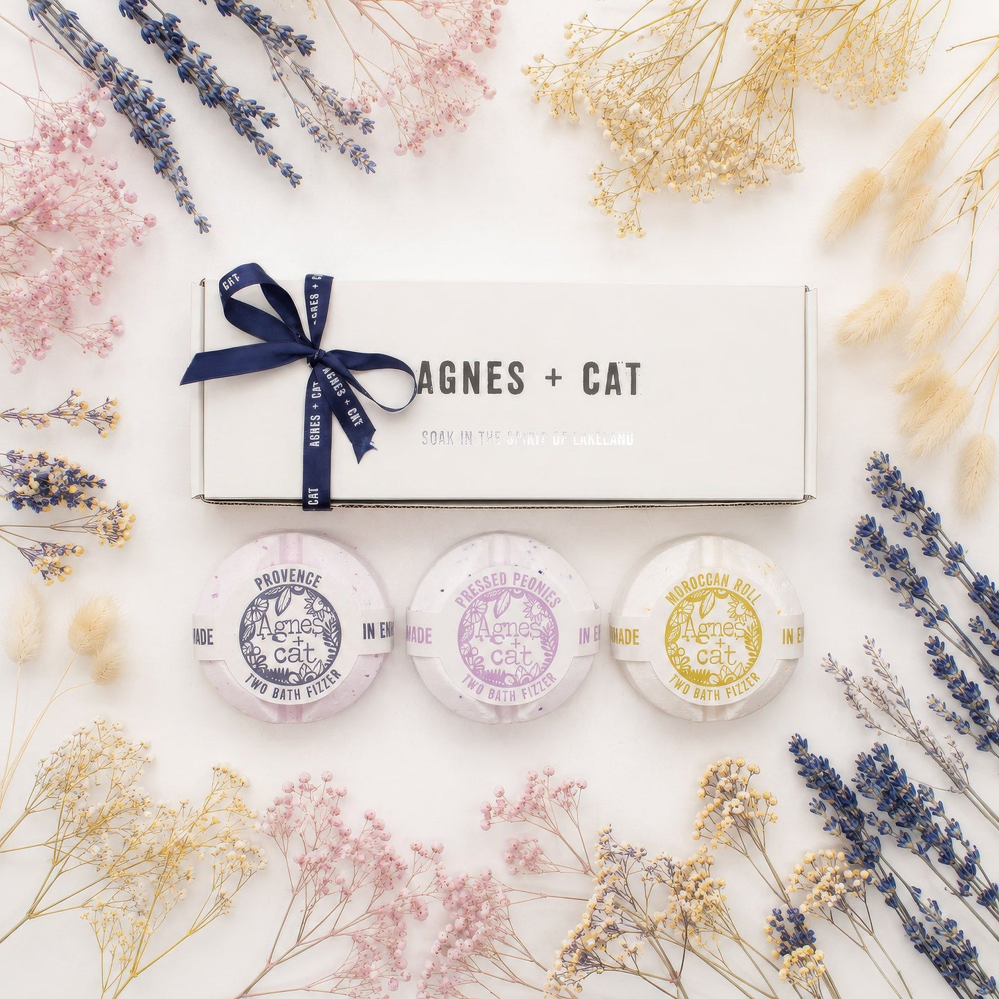 Secret Garden Escape Bath Fizzer Gift Set By Agnes + Cat