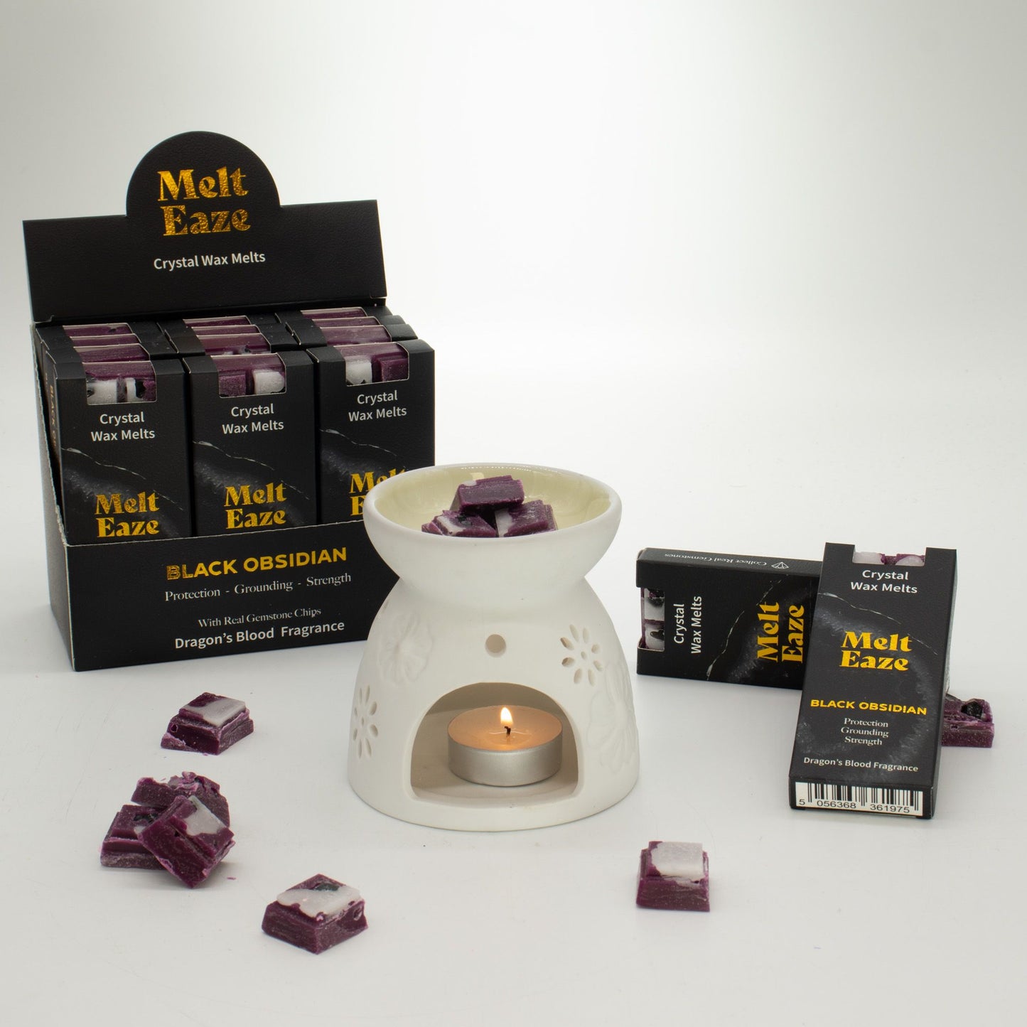 Obsidian Shield Wax Melts - Dragons Blood