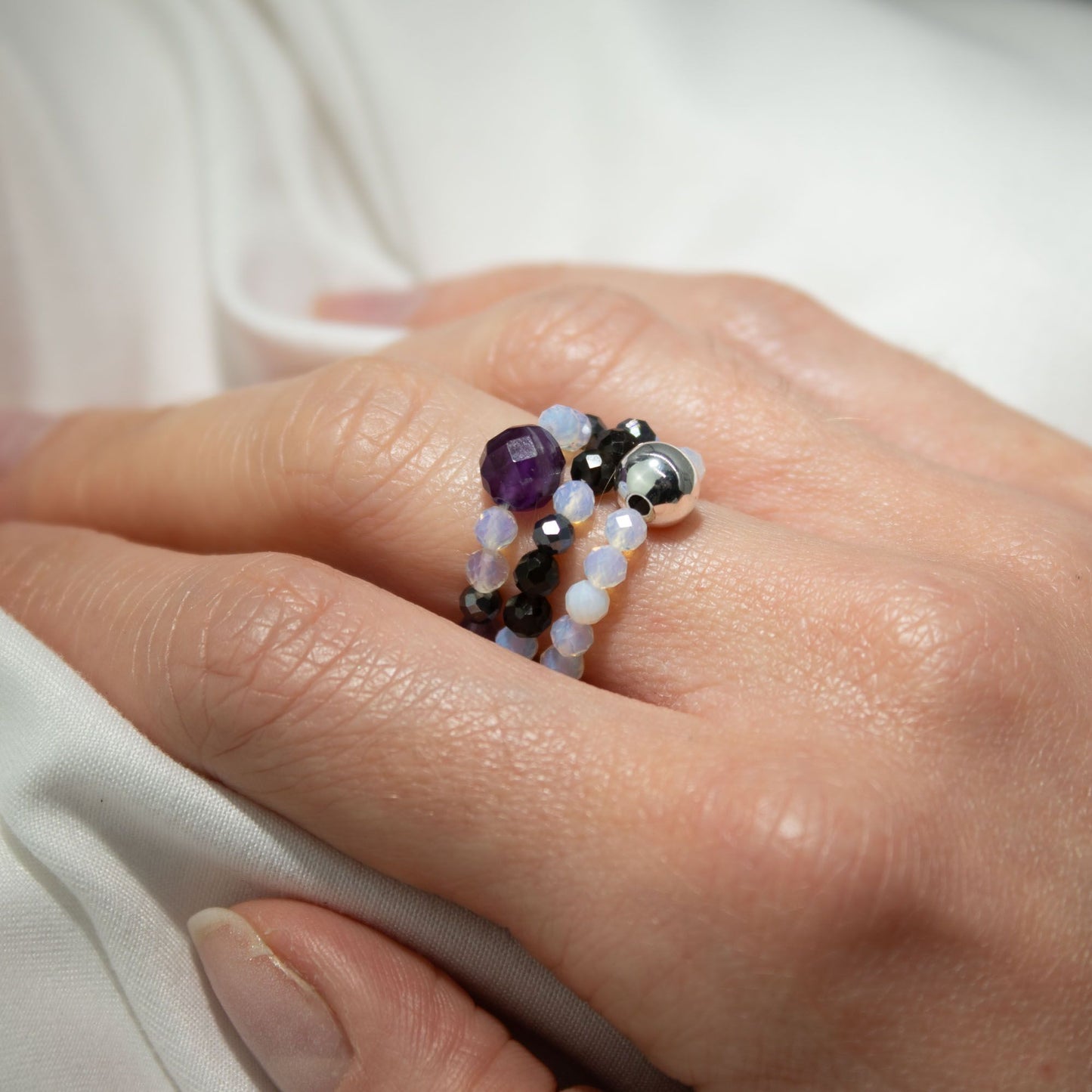Moonlight Moments Ring Set - Full Moon